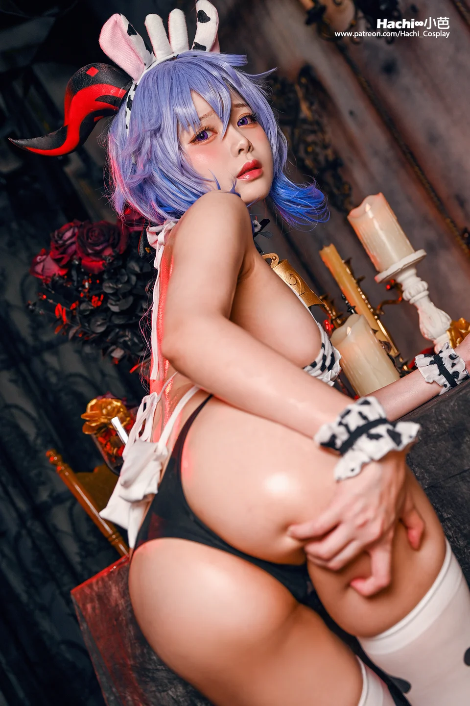 Hachi小芭 - Ganyu(甘雨) [15P-45MB] tg@simisebaisi 【丝足阁】001.webp